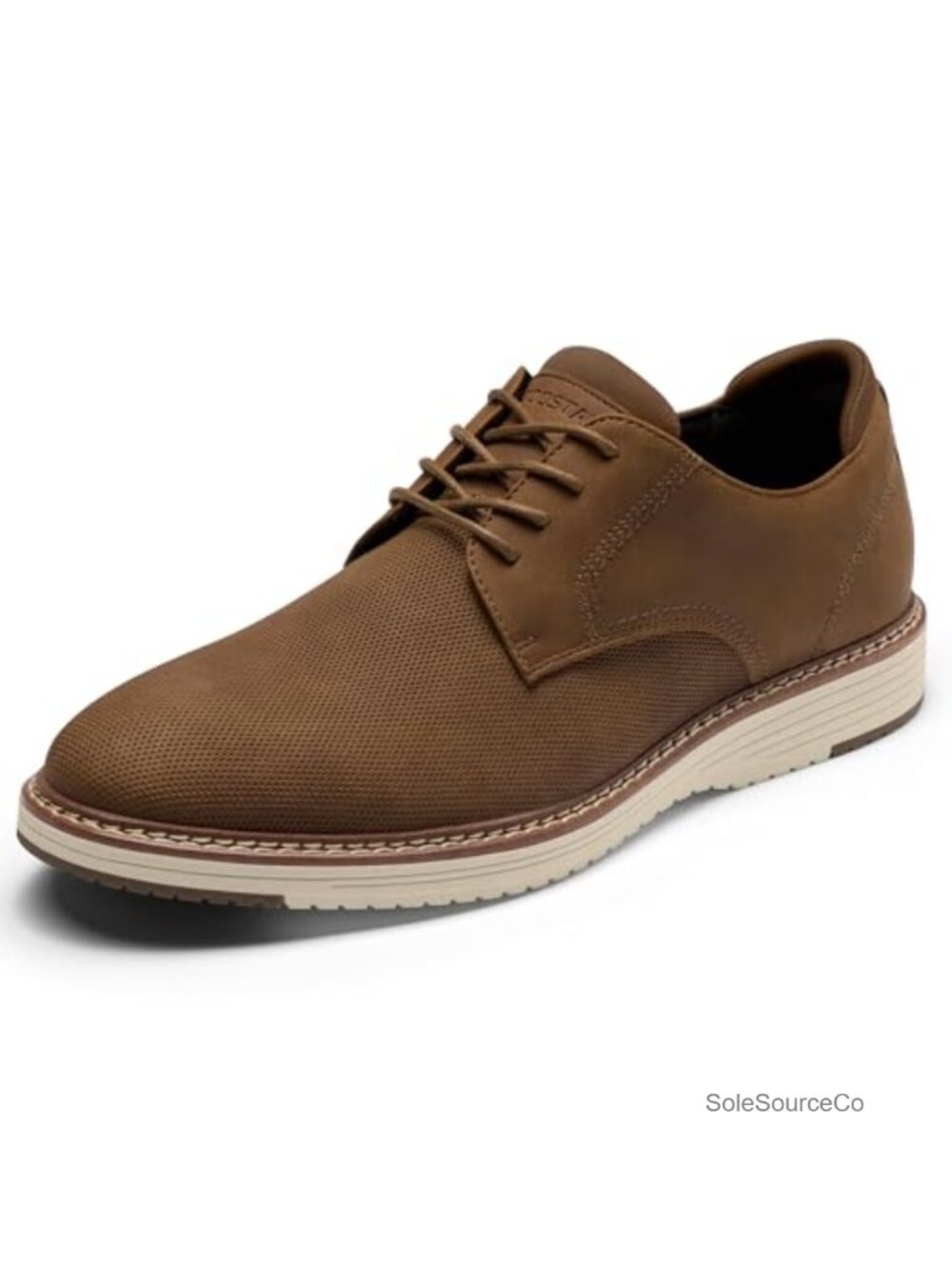 Men's Lace-Up Oxford Dress Sneakers Business Casual PU Leather Shoes